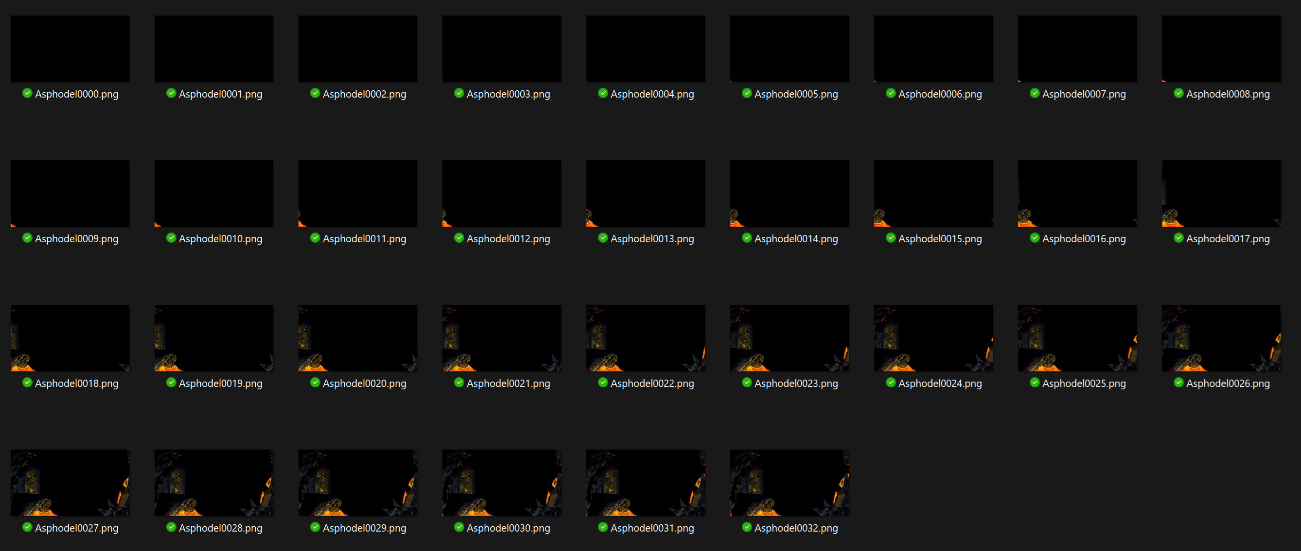 PNG sequence overview